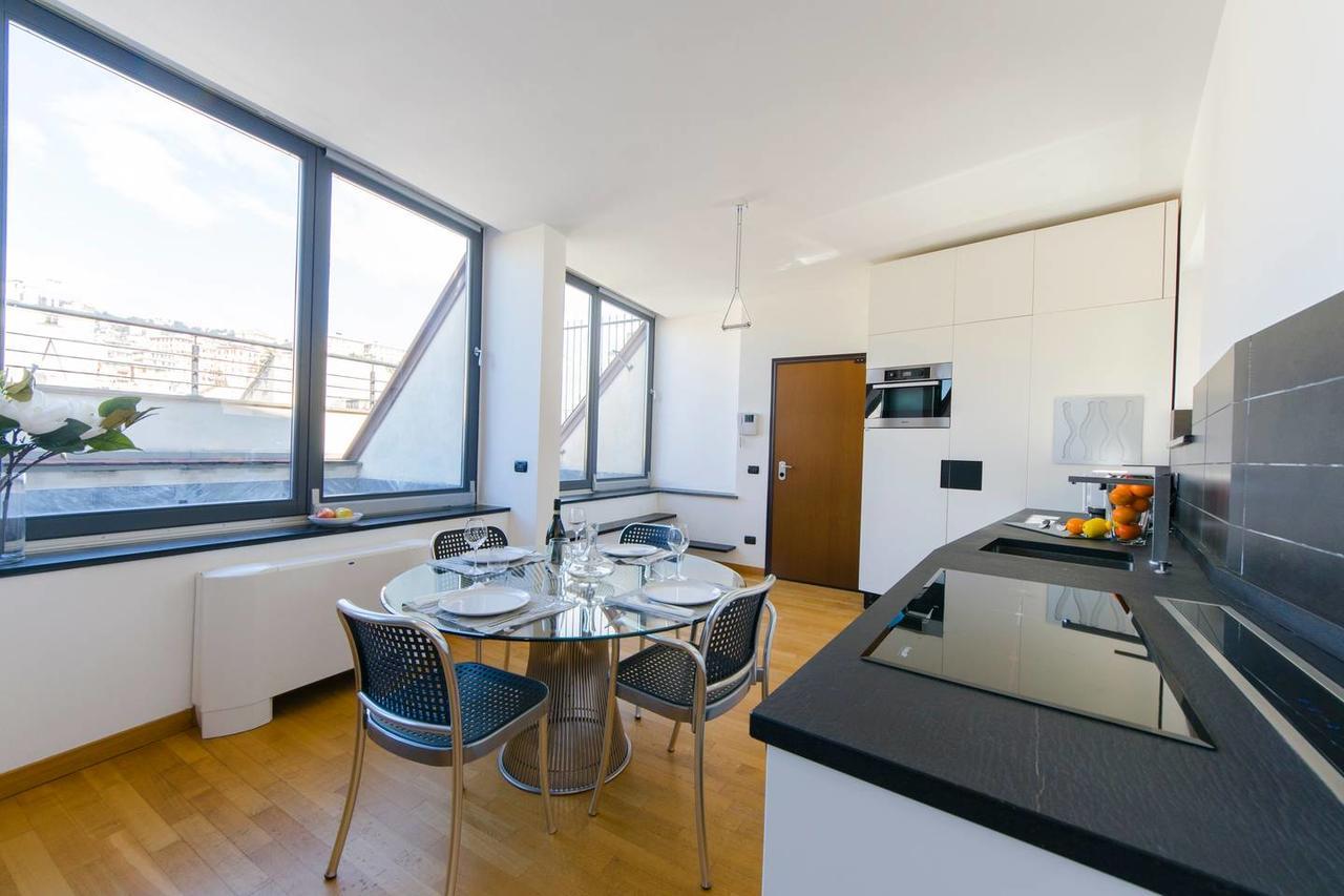 Ferienwohnung Altido Modern Flat Next To Acquario Genua Exterior foto